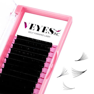 Veyes lashes displayed at Take Over Nail & Lash Supplies, Bakersfield