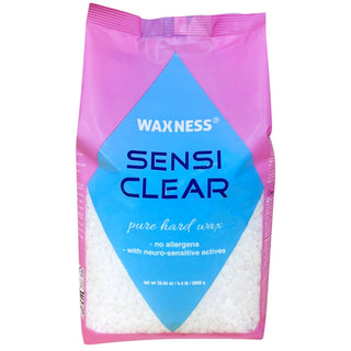 WAXNESS SENSI CLEAR ROSIN FREE HARD WAX 4.4 LB / 2 KG