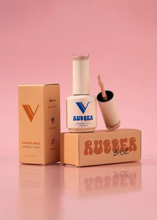 V Beauty Pure Rubber Base - Caramel Crush