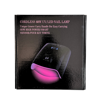 Cordless 60W UV/LED Nail Lamp