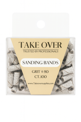 Take Over Mini #80 Grit Sanding Bands