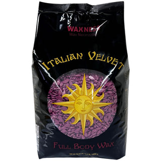 WAXNESS ITALIAN VELVET FULL BODY HARD WAX BEADS 4.4 LB / 2 KG