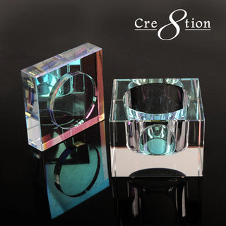 Cre8tion Square Crystal Jar