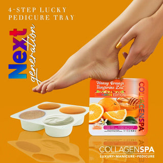 LA PALM COLLAGEN SPA 4-Step Luxury Pedicure Tray