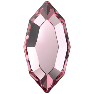 Bluestreak Serinity Flat Back Crystals Non Hotfix Navette (2200) Light Rose