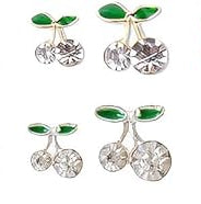 Crystal Cherry Charms