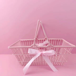 Pink Mini Shopping Basket