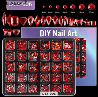 Nail Rhinestones 30 Grid Pack