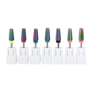 Stainless Steel/Rainbow Umbrella TLR Drill Bit