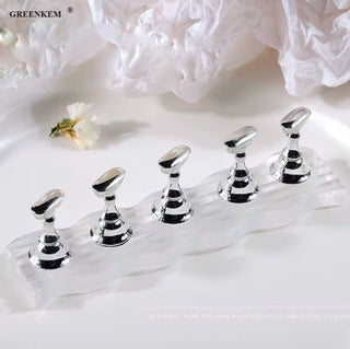 Crystal Clear Nail Stand