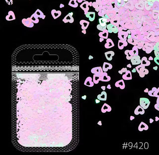 Nail Heart Decals