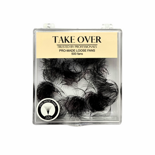 Take Over Pro-Made Loose Fans 500ct. 10D 0.05
