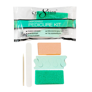 Cre8tion Disposable Pedicure Kit 200pc / Box