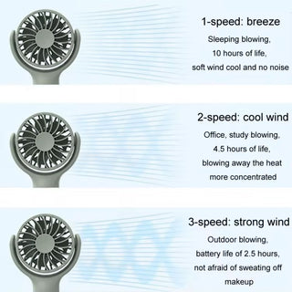 Portable Rechargeable Fan