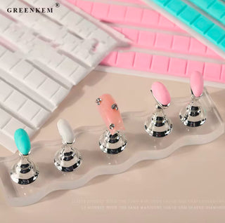 Crystal Clear Nail Stand