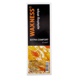 WAXNESS Extra Comfort Epilating Strips 2.75x7.83” 100pc
