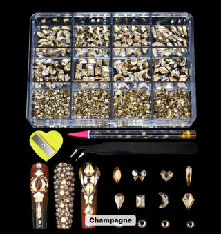 Rhinestone Diamond Pack with Wax Pencil & Tools