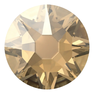 Swarovski Flat Back Crystals Non Hotfix (2000, 2058 & 2088) Crystal Golden Shadow