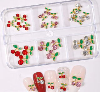 Nail Charms Cherry Pack
