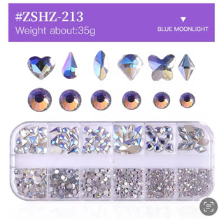 Flat Back Multi-Shaped Rhinestones