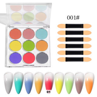 Gradient Nail Pigment Powder