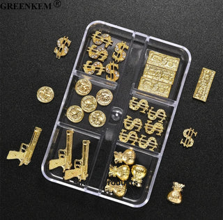 Money Nail Charms