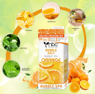 NBC Beautilab Deluxe Pedicure Kit “Orange “