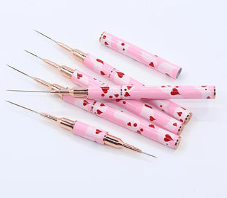 Heart Liner Brushes 5pcs.