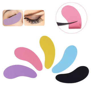 Reusable silicone eye pads