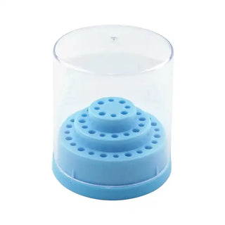 Round Drill Bit Holder with Lid