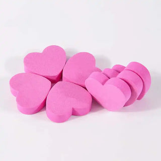 Heart Shaped Buffer ct.100