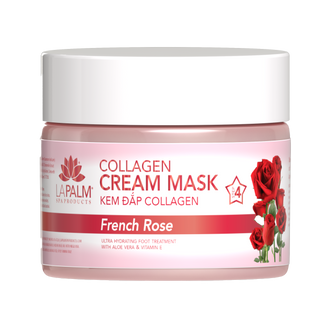 LA PALM Collagen Cream Mask “French Rose” 12oz