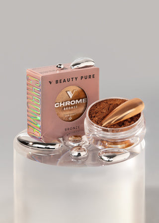 V BEAUTY PURE CHROME POWDER - BRONZE