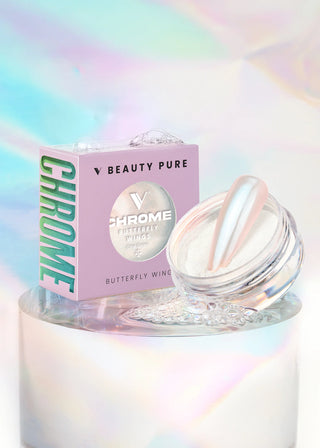 V BEAUTY PURE CHROME POWDER - BUTTERFLY WINGS
