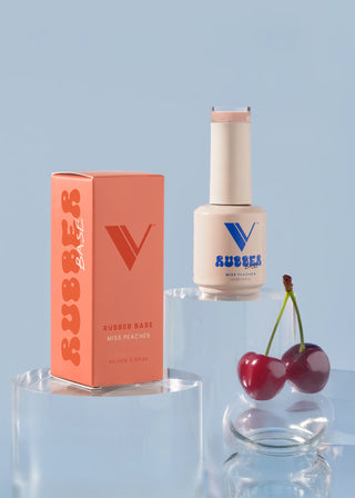 V BEAUTY PURE RUBBER BASE - MISS PEACHES