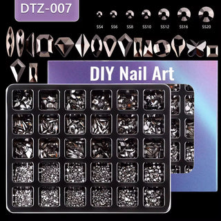 Nail Rhinestones 30 Grid Pack