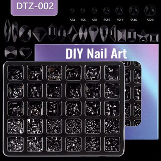 Nail Rhinestones 30 Grid Pack