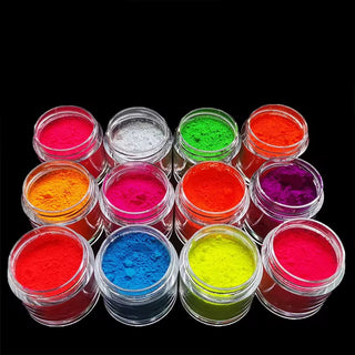 Neon Pigment Powders 12pcs