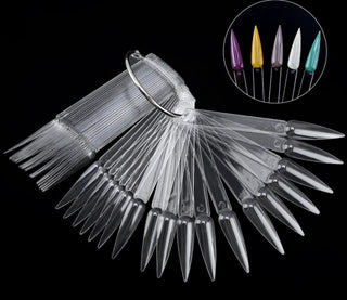 Stiletto Nail Swatches 50pc