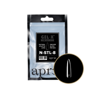 apres Gel-X® Natural Stiletto Long Refill Bag