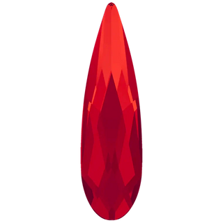 Swarovski Flat Back Crystals Non Hotfix Raindrop (2304) Light Siam
