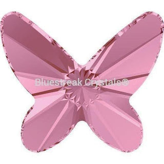 Bluestreak Crystals Serinity Rhinestones Non Hotfix Butterfly (2854) Light Rose