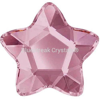 Bluestreak Crystals Serinity Rhinestones Non Hotfix Star Flower (2754) Light Rose