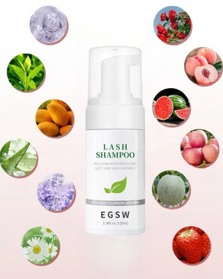 Eyelash Shampoo Cleansing Mousse