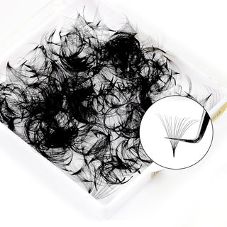 VAVALASH 16D Handmade Premade Loose Fans With Pointy Base /500 Fans