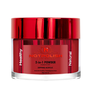 NOTPOLISH OG 181 - RED CRUSH POWDER