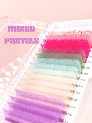 ELAN PASTEL MIX COLOR Royal Mink Lashes 0.07