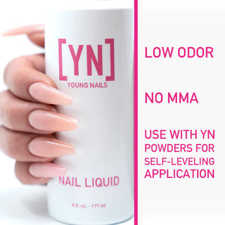 Young Nails Nail Liquid Monomer, 6oz