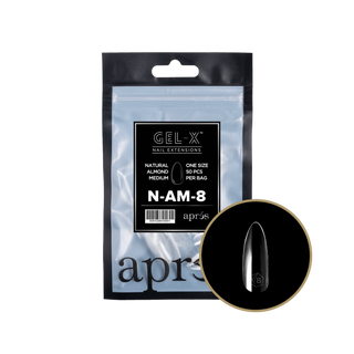 apres Gel-X® Natural Almond Medium Refill Bag
