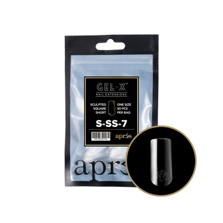apres Gel-X® Natural Square Short Refill Bag